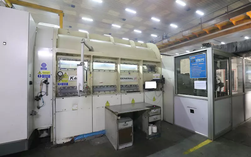 Films: The state-of-the-art metalliser at Uflex&#8217;s packaging film manufacturing plant in Noida