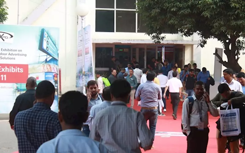 The 39th edition of Media Expo was held in Delhi from 29 September to 1 October 2016. Spread across 12,444 sq/m area, the show hosted more than 200 exhibitors from eight countries primarily focusing on new-age solutions in print, signage, point of purchase, indoor and outdoor advertising, retail and shop displays and visual merchandising