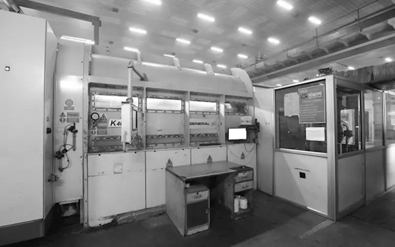 Milestone: The metalliser was installed at Uflex&#8217;s Noida plant in 2002