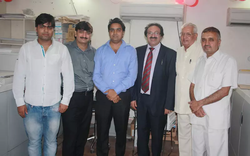The Dharam Digital family with Dr Alok Bharadwaj