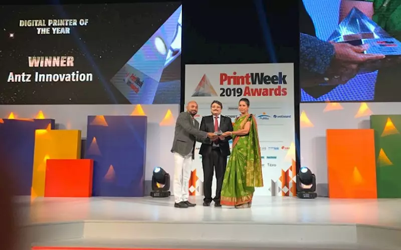 PrintWeek Awards 2019: Antz Innovations wins Digital Printer of the Year