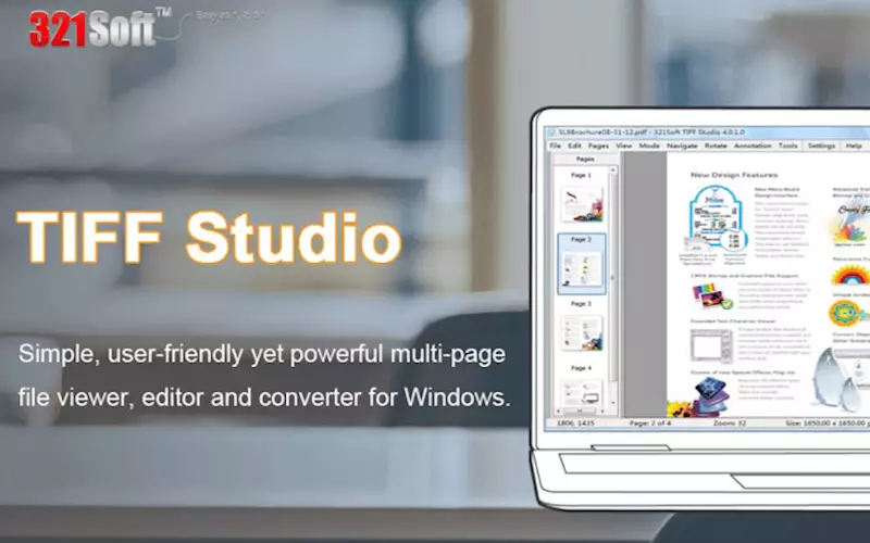 321Soft launches multi-page editing software TIFF Studio 