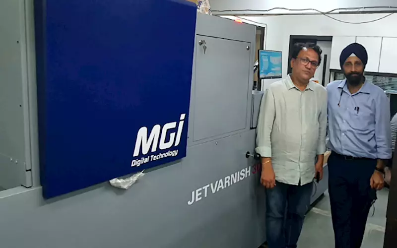 Nagpur’s Vedi Offset gets MGI Jetvarnish