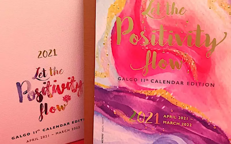 Galgo unveils annual calendar focused on positivity  