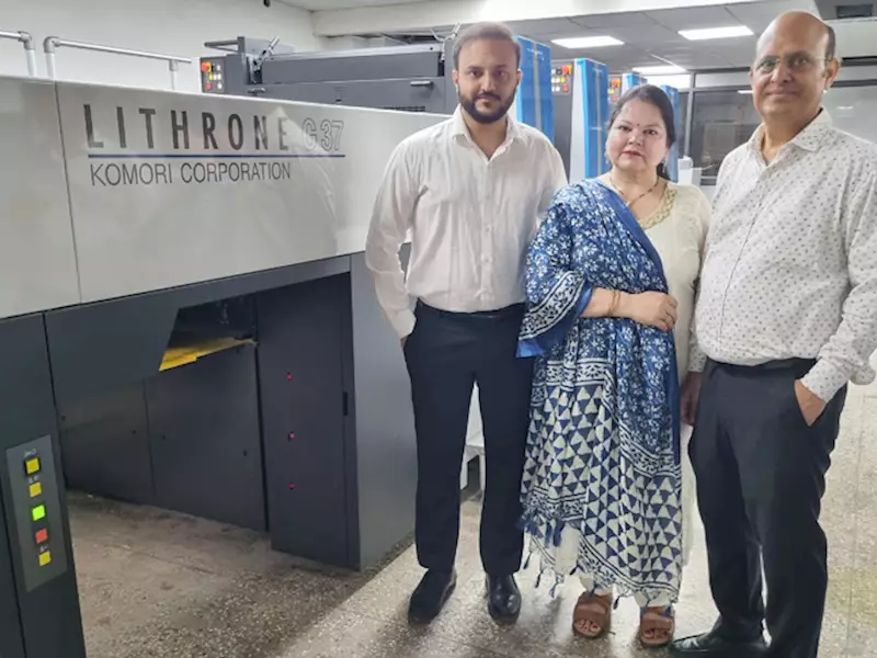 Delhi’s A&M Printer invests in Komori