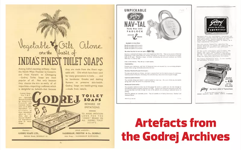 Artefacts from the Godrej Archives