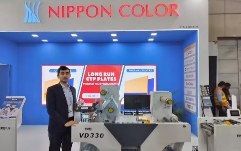 Pamex 2024: Nippon Color showcases die-cutter of digital label 