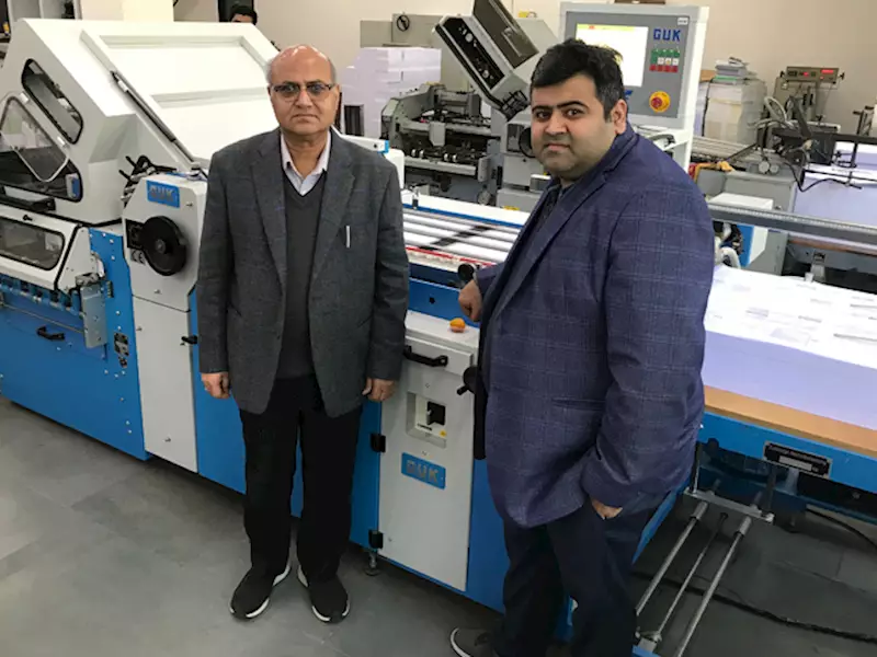 Delhi's Lakshmi Printographics acquires a GUK K-74 machine
