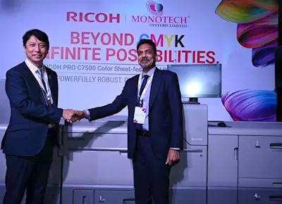 Monotech Systems commemorates Ricoh’s new models