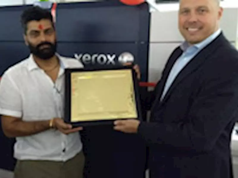 New Delhi’s Royal Offset installs India’s first Xerox Iridesse