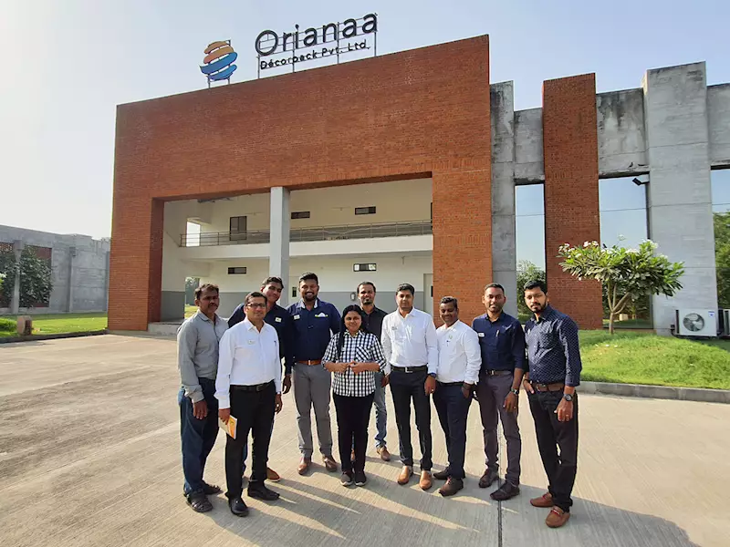 YesGo SGO visits Gujarat's Orianna Decorpack