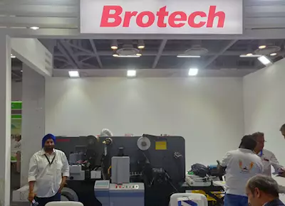 Labelexpo 2022: Brotech showcases its digital finishing 