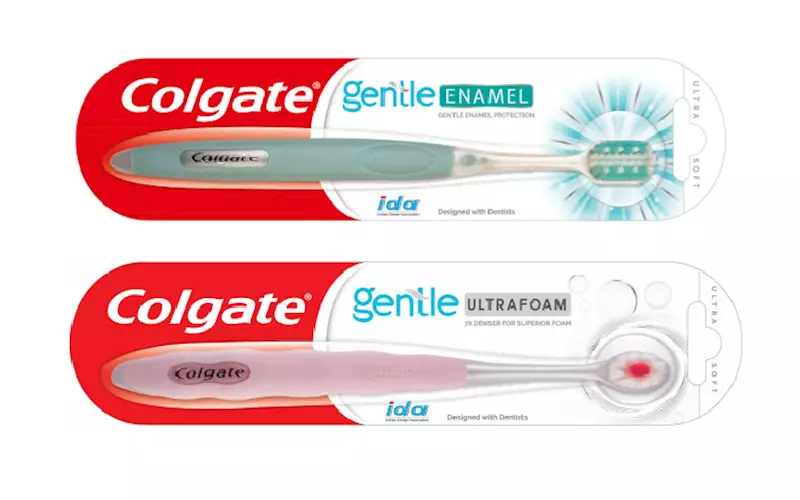 Colgate brings its Gentle series toothbrush in a premium pack