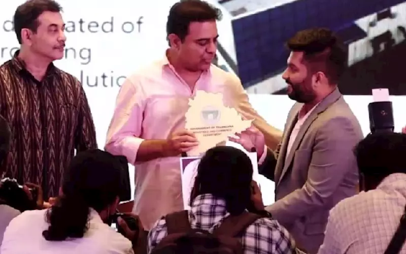 CorruCase wins bronze in Telangana State Industry Awards
