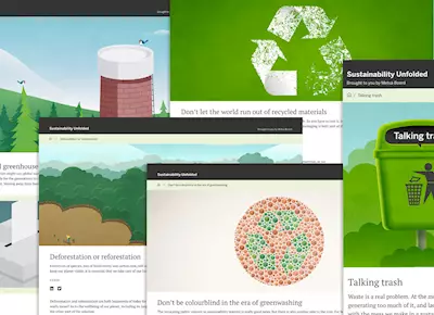 A website that digs deep into sustainability
