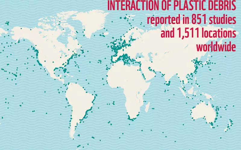 Plastic in the ocean will triple by 2040: WWF