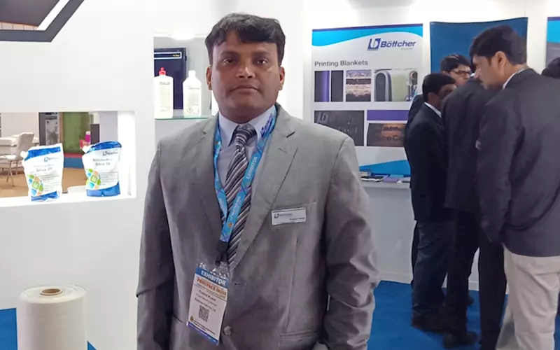 PrintPack 2019: Boettcher India displays new rubber rollers