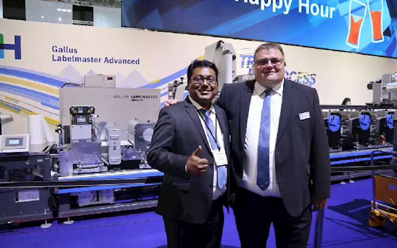 Labelexpo Europe 2019: Gallus announces Christmas tree offerings on its presses at the show