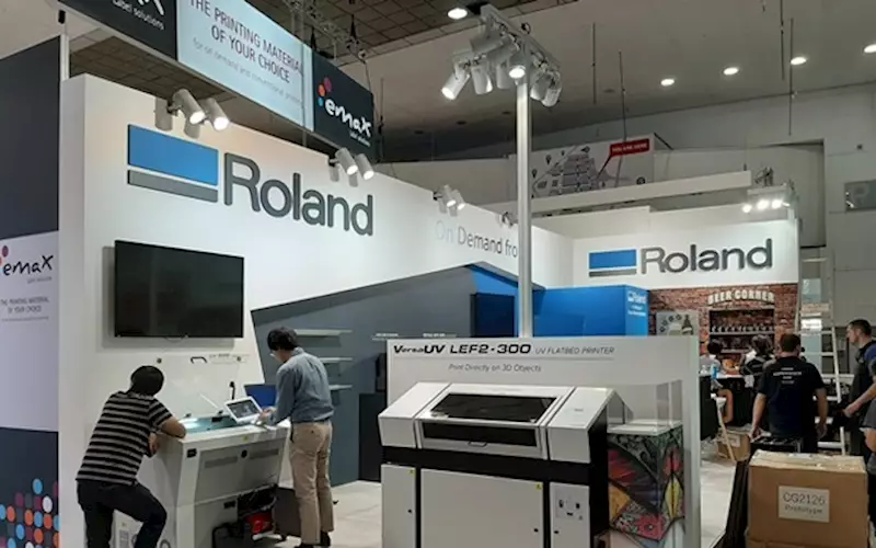 Roland believes that the exhibition is the best place for global exposure