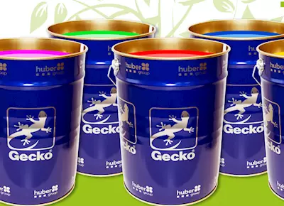 Hubergroup’s Gecko ink bags green certification