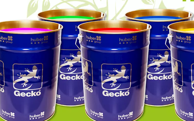 Hubergroup’s Gecko ink bags green certification