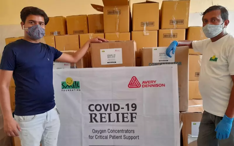 Avery Dennison, Smile Foundation join hands to provide oxygen concentrators 