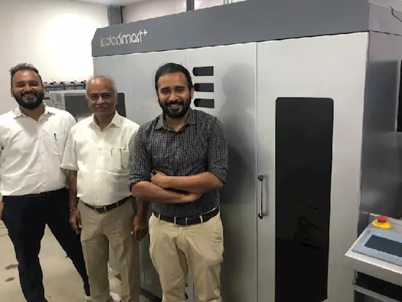 Shreeram Industries gets a Jetsci UV inkjet kit