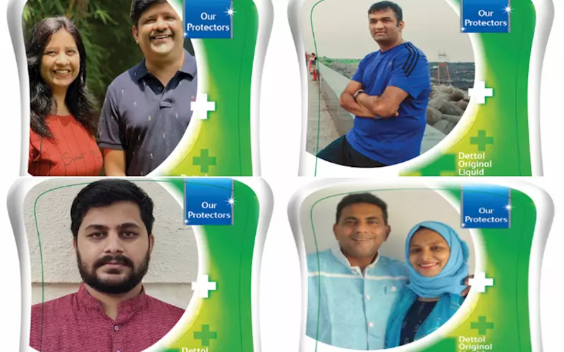 Dettol salutes 'Covid protectors' by placing them on the label