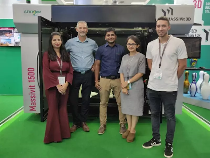 Media Expo 2019: Arrow Digital launches Massivit 1500 3D printer  
