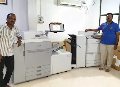 Erode’s Spy Printers installs South India’s first Canon ImagePress C910
