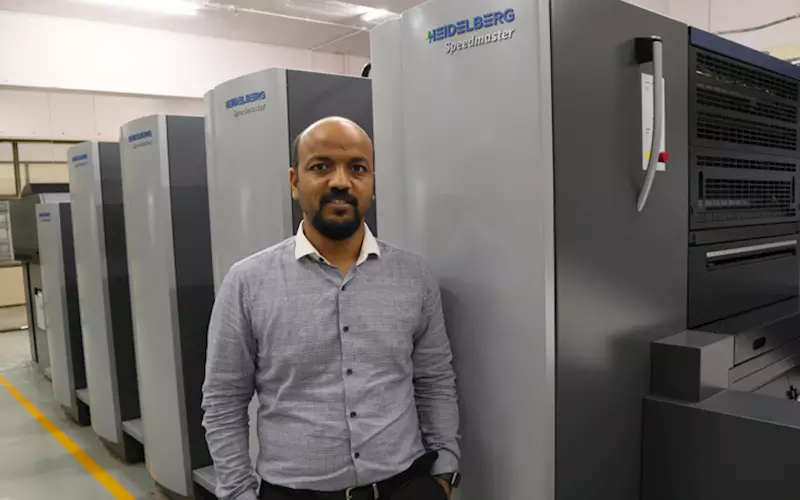 Jitendra Kalani, co-founder, Kagaz Press, is not only a top-quality printer but also a CA and CFA