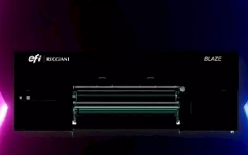 EFI Reggiani introduces industrial entry-level textile digital printer