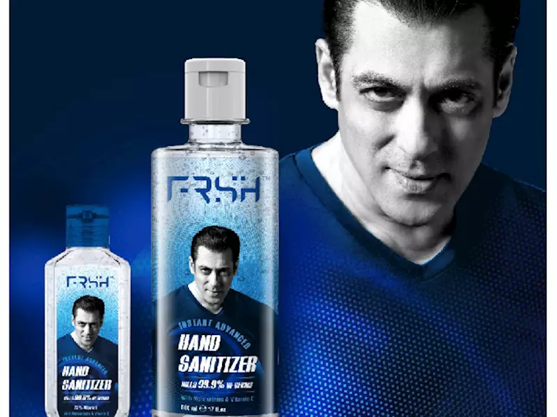 Actor Salman Khan launches personal care brand Frsh