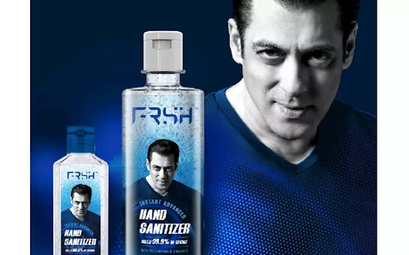 Actor Salman Khan launches personal care brand Frsh