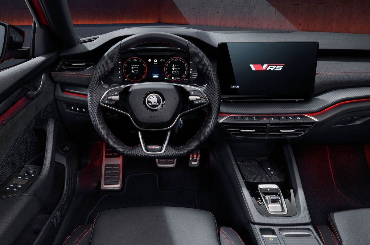 Škoda reveals Octavia vRS facelift
