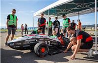 Student-led Swiss team sets new EV acceleration record