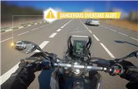 . Two IP69K-rated video units begin recording the moment the motorcycle is turned on, and feature 2-hour looped footage that is uploaded to the Ride Vision app.