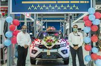 L-R: Anand Kulkarni, Product Line Director - EV & ALFA Architecture - PVBU, Tata Motors and Jayadeep Desai, Plant Head – PVBU, Tata Motors, Pune.
