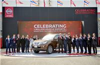 Nissan crosses one million vehicle exports from Thailand milestone