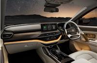 Antolin has also developed the multi-mood lighting with drive modes sync in the instrument panel.