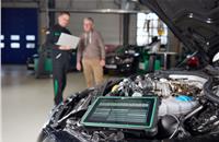 Automatic diagnostics:  world first that noticeably increases the efficiency of vehicle repairs.