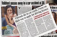 Reports of road accidents and fatalities are common news in India which remains at the top among all nations when it comes to the number of deaths on its roads every year. (Collage source: Times of India).