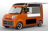 Daihatsu Temp concept is based on the Hinata, but designed as a catering van