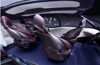Toyota Fine-Comfort Ride seats can be arranged for conversation.