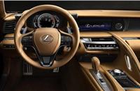 Lexus reveals LC 500 coupe at Detroit Motor Show