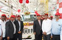 The Zaheerabad plant in Telangana manufactures utility vehicles, three-wheelers and LCVs.