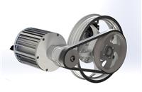 The 5kw integrated combo drive  designed for two-wheeler application.