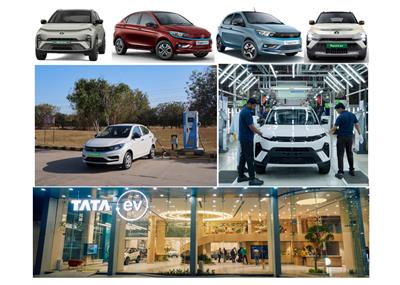 Electric cars and SUVs help charge Tata Motors’ strong performance in FY2024