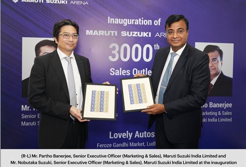 Maruti Suzuki inaugurates 3000th ARENA sales outlet