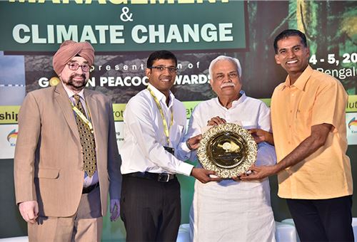 Toyota Kirloskar Motor bags 2019 Golden Peacock award for slashing its carbon footprint 